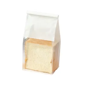 Novo Produto Branco ou design personalizado Kraft papel cor Food Grade Greaseproof Frango Papel Pão Saco