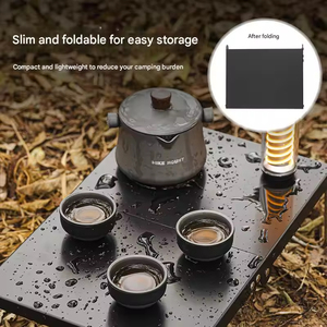 Ultra-Light Aluminum Alloy <b>Camping</b> <b>Table</b> <b>Foldable</b> Rectangular Portable for Outdoor Casual Dining <b>Camping</b> - Product Image 5