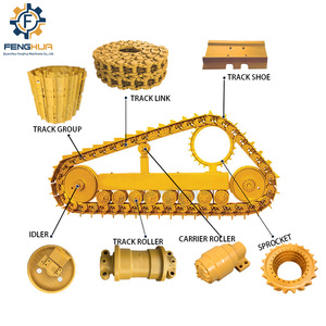 D5g d6h d8t d8n idler Xe ủi đất Dozer D3 d3b D4 d4g d4k D6D d6h d6r D6R-Xl d7h D10 d10n d10r d5k2xl - Product Image 2