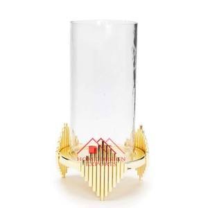 Portavelas decorativo para el hogar de gran venta con votivo de vidrio para centros de mesa de boda decoración soporte de luz en T de alta calidad - Product Image 6