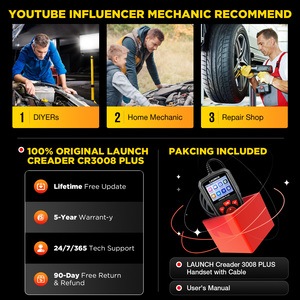 Escáner LAUNCH 2026 CR3008 Plus Compatible con OBD2, Función de Prueba de Batería, Lector de Códigos OBDII, Herramienta de Diagnóstico - Product Image 6