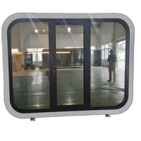 Cabane Apple entièrement assemblée pour jardin extérieur Mini Office Pod Maisons en conteneur mobile préfabriquées