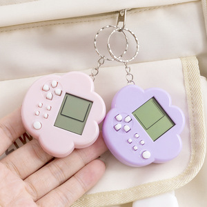 Cartoon Cat Claw <strong>Game</strong> Console Toy <strong>Cute</strong> Creative Children's Electronic Mini Plastic 1200mAh Keychain Small Pendant - Product Image 5