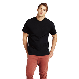 Custom Logo Wholesale Printed Embroidered <b>Ring</b> Spun Cotton Men T Shirt - Product Image 2