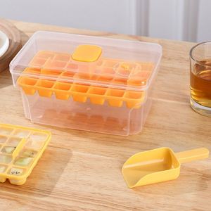 Nouveau moule à glaçons en silicone de qualité alimentaire avec fonction de congélation rapide et de démoulage facile pour la fabrication de glaçons dans le réfrigérateur domestique - Product Image 3