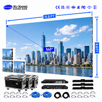 Nouveauté : Écran vidéo LED portable ultra HD 4K 8K, résolution P2.6 P4.81, léger (7,5 kg)
