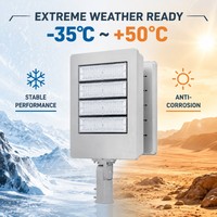 Projecteur LED 200W sans éblouissement pour terrains de sport, IP66, alimentation CA, construction en aluminium, pour terrains de basketball, écoles et rues