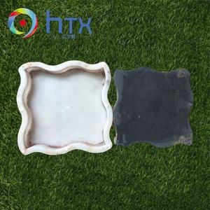 Bahçe yolu kaldırım beton kalıp interlok finişer kalıpları plastik beton kalıp için - Product Image 3