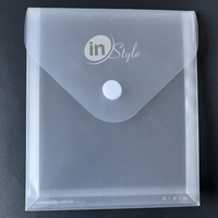Sobres de Plástico Transparentes A4 A5, Carpetas de Archivo, Bolsas para Documentos, Carpeta Transparente de PP