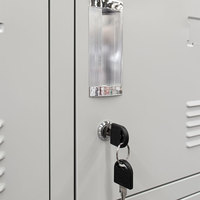 15 Portes Métal Casier Dortoir Travailleur École Adulte Stockage Bureau Combinaison Clé Personnel Employé En Gros Équipé