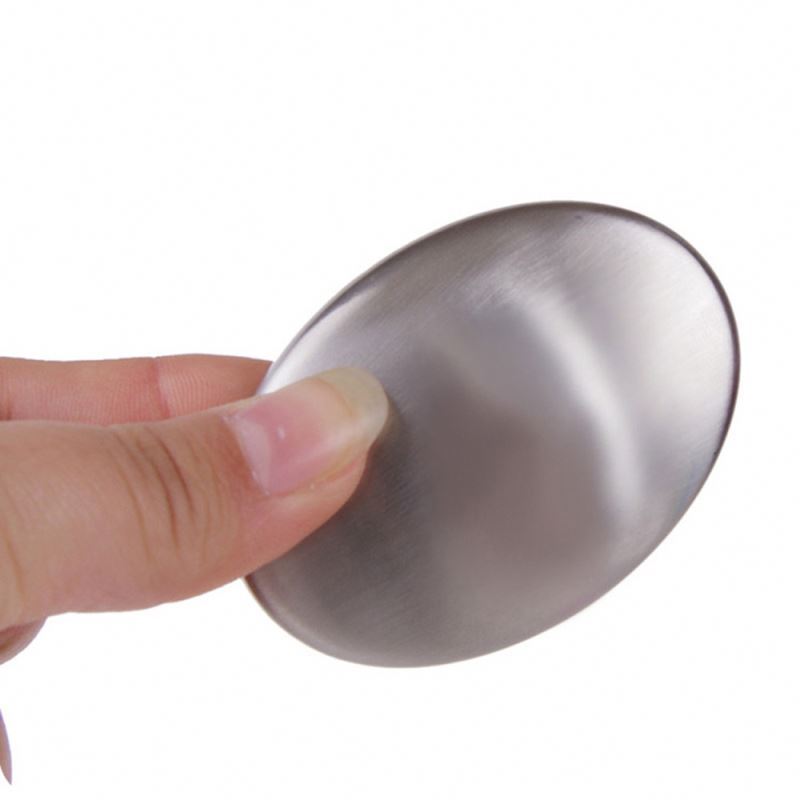 Stainless Steel Soap Kitchen Bar Odor Remover Garlic Deodorize Gadget Tools Stainless Steel Soap Kitchen Hand Eliminating Soap
