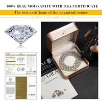 Bijoux Hip Hop Bling en Argent Sterling 925, Chaîne Tennis Iced Out avec Moissanite GRA VVS 2mm 3mm 4mm 5mm 6mm pour Hommes et Femmes