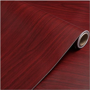Film de grain de <span class=keywords><strong>bois</strong></span> en pvc film de <span class=keywords><strong>placage</strong></span> de <span class=keywords><strong>bois</strong></span> en pvc papier d'étagère auto-<span class=keywords><strong>adhésif</strong></span> film de contact en vinyle - Product Image 6