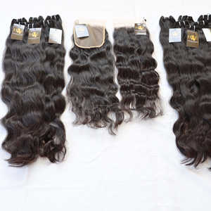 Perruque Lace Frontal wig naturelle indienne, cheveux humains, 13x6, 13x4, 4x4, 5x5, 6x6, 7x7, Swiss Lace Closure, d'une oreille à l'autre - Product Image 1