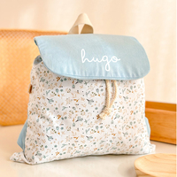 Sac à dos d'étudiant personnalisé sac d'école de voyage sac à dos pour fille et garçon sac à dos décontracté en coton