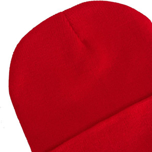 Breathable <b>Waterproof</b> Winter Travel Unisex High Quality Warm Plain Dyed <b>Beanie</b> Hat OEM & ODM Custom Logo Knitted <b>Beanie</b> Hat - Product Image 5