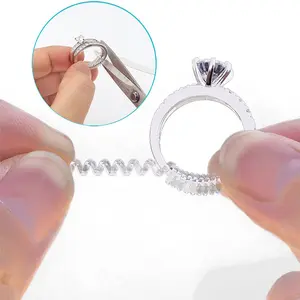 Ajustador de anillo en espiral, ajustador de anillo de plástico, ajustador  de anillo de plástico en