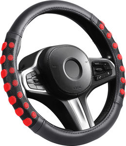 Housse de <span class=keywords><strong>volant</strong></span> universelle en PVC élégante et douce, mise à niveau de luxe pour les véhicules modernes - Product Image 4