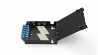 Compact Wall Mount Fiber Optic Patch Panel12/24 Core ODF Termination Small Size Fiber Distribution Box FOTB-LGX-WP