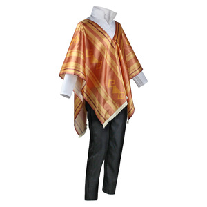 Disfraz de Camilo con capa para adultos, unisex, traje de personaje de televisión con camisa y pantalones - Product Image 3