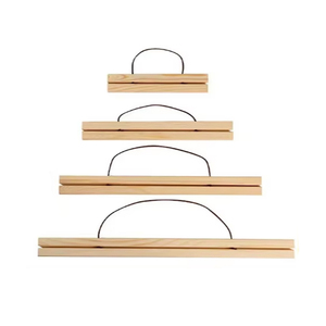Rắn Gỗ DIY Tường Trang Trí Nội Thất Hình Chữ Nhật Hình Ảnh Khung Nam Châm Treo Core Clip Áp phích Vải Ảnh Cross-Biên Giới A3 Lật Bán Buôn - Product Image 3