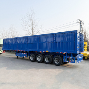 <span class=keywords><strong>Semirimorchio</strong></span> a 4 Assi con Sospensione Meccanica Rinforzata in Acciaio, 14m, Capacità 60 Tonnellate per Merci Voluminose, <span class=keywords><strong>Cassone</strong></span> da 2m di Altezza - Product Image 3