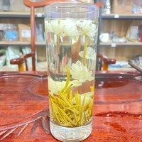 Teh Bunga Melati Kualitas Terbaik Premium Grade, Daun Teh Longgar Beraroma Melati, Teh Instan Buatan Tangan, Kemasan Besar, Teh Sehat