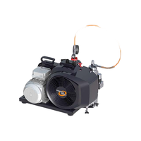 Compresseur d'air portable à essence à piston haute pression pour la plongée, adapté à deux personnes, pour une profondeur de plongée de 25 mètres