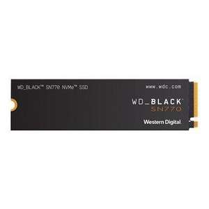 WD Negro SSD SN770 NVMe 250GB PCIe Gen4 16GT/s M.2 2280 (91994483244) - Product Image 1
