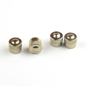 Tapas de válvula de latón para neumáticos de automóvil, válvula sin cámara, material de cobre, estándar americano. - Product Image 3