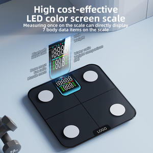 Cf632ble Dual Screen Bluetooth Body Fat <b>Scale</b> Rectangle Touch Sensing High <b>Precise</b> Sensor Battery Powered Smart <b>Scale</b> - Product Image 2