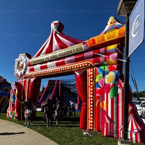 Arche de <span class=keywords><strong>cirque</strong></span> gonflable résistante aux intempéries pour festival de carnaval, taille personnalisable pour décoration extérieure - Product Image 6