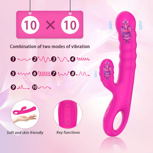 Ylove Güçlü Giyilebilir Tavşan Titreşimli Seks Oyuncakları Yapay Penis Vibratör Yumuşak Sıvı Silikon ABS Vajinal Oyuncaklar Kadınlar için - Product Image 5