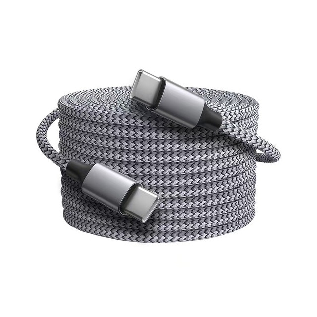 Hot Sale Nylon USB-C Type-C Data Cable Fast Charging Magnetic USB Cable 60W 6A Charging Cable for iPhone
