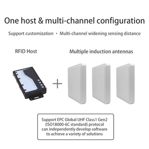 Système antivol UHF 860-960 MHz EAS pour la vente au détail, 1 hôte, 2 antennes, portée de détection de 3 à 5 m, système RFID - Product Image 5