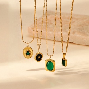 Женское колье с цирконием - Product Image 1