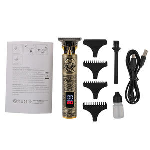 Cortadora de pelo profesional multiusos para hombres, recortadora recargable con cuchillas de acero inoxidable, corte de pelo esencial - Product Image 3