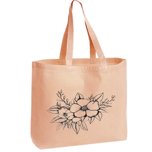 Bolsa de Lona para Compras con Bonito Estampado, Producto de Alta Calidad Fabricado en India, Bengala Occidental, en Calcuta - Product Image 1