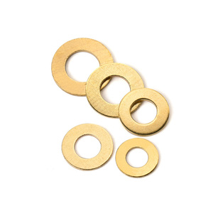 Gelisen Pure Copper Washers M2 <b>M3</b> M4 M5 M6 M8 M10 M24 GB97 Brass Flat Round Metal <b>Screw</b> Washer - Product Image 2