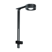 Support de lampe métallique réglable à pince, support de fixation réglable en hauteur pour l'éclairage de l'aquarium