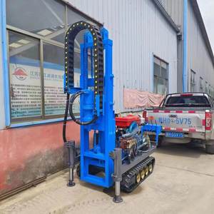 Máquina de Perfuração Rotativa para Instalação de Pilares Solares, Perfuradora de Pilares Fotovoltaicos Pequena, Máquina de Perfuração de Fundo de Furo - Product Image 6