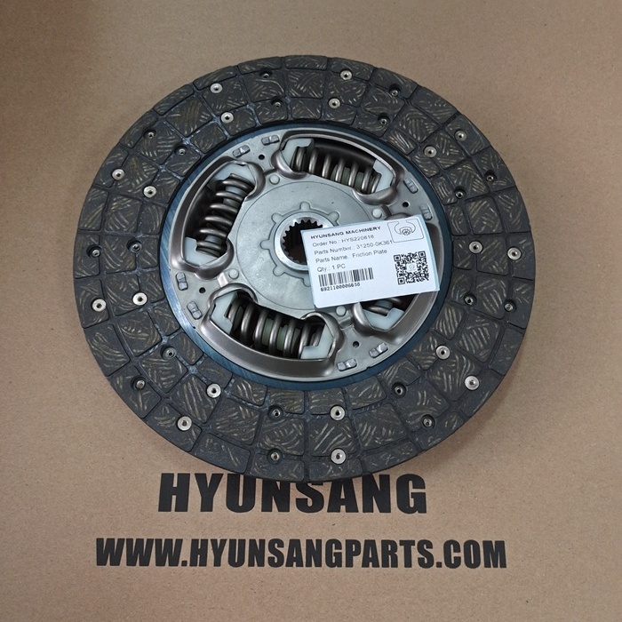 Hyunsang Excavator Parts Friction Plate for Hilux - VIN