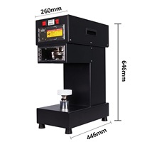 Selladora de Latas, Selladora Automática de Latas de Refresco, Máquina Selladora de Latas de Bebidas con Base Ajustable