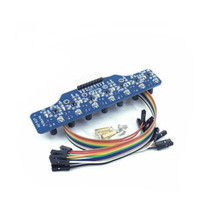 Module de capteur de suivi numérique 7 voies à échelle de gris pour la détection et l'identification de lignes photoélectriques