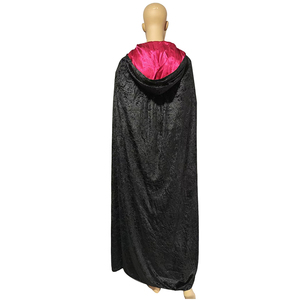 Túnica Gótica Medieval con Capucha para Hombre y Mujer Halloween Vampiro Diablo Mago Fiesta Cosplay Disfraz Estilo Vintage - Product Image 4