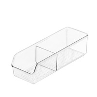 Boîte de rangement de bureau au design moderne, compartiment pour sachets de thé, tiroir en plastique pour la maison et le bureau, rangement pour sachets de thé au lait et café