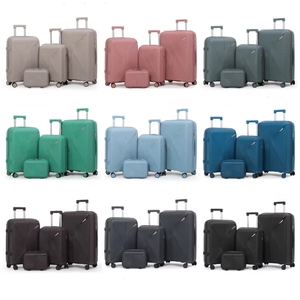 Barato 20 "24" 28 "PP Trolley Case Fábrica al por mayor PP Maleta Set Ligero Venta caliente Soporte Personalización - Product Image 3