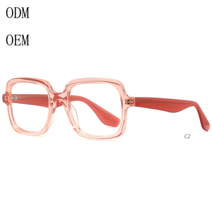 Haute qualité ordinateur Style acétate écaille de tortue lentilles de lunettes usine <span class=keywords><strong>prix</strong></span> de gros montures de lunettes populaires - Product Image 4