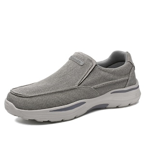 Zapatillas de Lona Sólidas de Verano para <span class=keywords><strong>Hombre</strong></span>, Estilo Pekinés Antiguo, Sin Cordones, Suela Gruesa, Talla Extra Grande 48, Resistentes al Desgaste - Venta Directa de Fábrica - Product Image 5