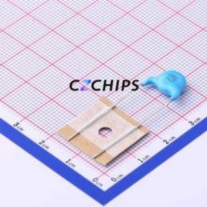 Condensador de Seguridad DE1E3KX222MN4AN01F, Componente de Montaje en Orificio (THT), P=10mm 2.2nF 20% 250V X1, Y1 - Product Image 1